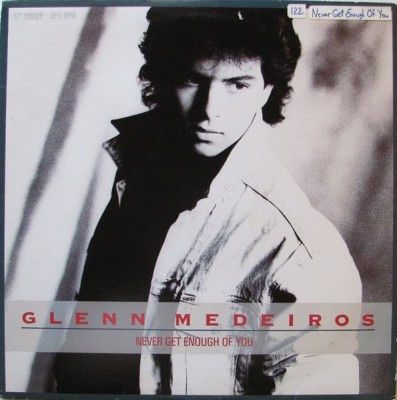 VINIL Glenn Medeiros &amp;ndash; Never Get Enough Of You 12&amp;quot;, 33 ⅓ RPM, (VG++) foto