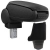 Cotieră pentru Fiat Qubo (02.2008-) negru material textil (Cotieră)