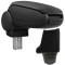 Cotieră pentru Fiat Qubo (02.2008-) negru material textil (Cotieră)
