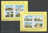 Romania.1987 INTEREUROPA-Bl. YR.846