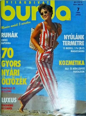 Burda, nr. 7 / 1994 foto