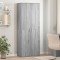 vidaXL Dulap &icirc;nalt, gri sonoma, 70x35x180 cm, lemn prelucrat 3276663