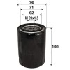 VALEO 586012 Filtru ulei