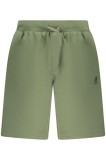 U.S Grand POLO Pantaloni scurti barbati cu buzunare , logo brodat, verde, 2XL