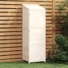 Sopron gradina Gossi lemn masiv brad alb 55x52x174.5 cm depozitare unelte