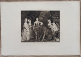 Cei cinci copii ai lui Carol I, A. van Dyck// gravura A. Quantin