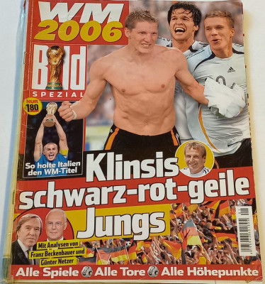 Revista fotbal-SPORT BILD-dedicata Campionatului Mondial de Fotbal Germania 2006 foto