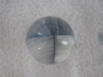 Egg Granite Marble Onyx Sphere Polished Mineral Stone foto