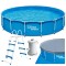 Piscina cadru metalic Summer Waves, 457&times;91 cm, 13.000 litri, cu toate accesoriile