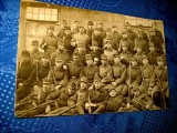 1284-ww1- Grup de militari Foto veche primul razboi. Marimi: 9/13.5 cm.