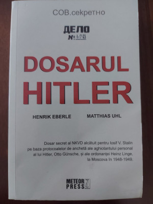 Dosarul Hitler, Henrik Eberle, Matthias Uhl foto