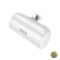 Baterie Externa HOCO J106 5000mAh 10W 1 x Lightning Alba