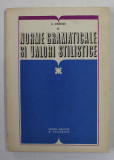 NORME GRAMATICALE SI VALORI STILISTICE de N. MIHAESCU , 1973