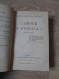L&#039;AMOUR A HONOLULU-LOUIS-CHARLES ROYER