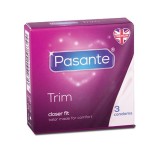 Prezervative - Pasante Stramt Prezervative Inguste pentru Potrivire Confortabila - 3 bucati, Pasante Healthcare Ltd