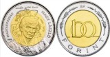 Ungaria 2025 - 100 forint, poetul Nagy Laszlo - necirculata