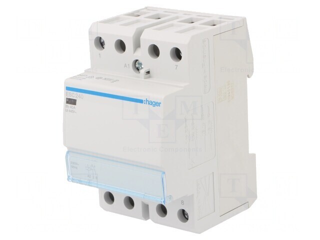 Contactor 2P 40A 230V NO