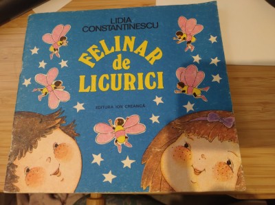 Felinar de licurici. Lidia Constantinescu. 1986 foto