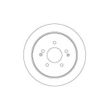 Set discuri frana Ssangyong Actyon Ii, Actyon Sports Ii, Korando (C300), Korando (Ck), Korando Van, punte spate, 284x10, plin, TRW
