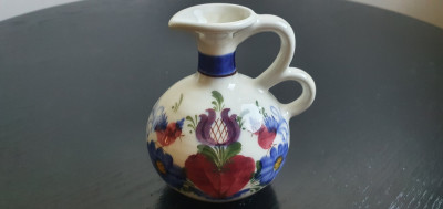 Cana, canita portelan pictat, letiera, soliflora,vaza flori, pt. lapte, Germania foto