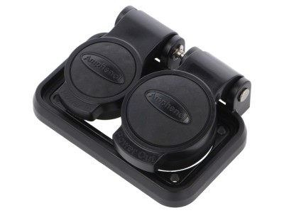 Conector capac protecție duble IP65 foto