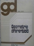 Geometrie Diferentiala, Dan I. Papuc, Editura Didactica si Pedagogica, 1982, Hardcover, Matematica