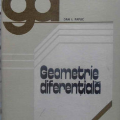 GEOMETRIE DIFERENTIALA-DAN I. PAPUC