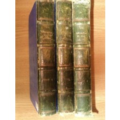 HISTOIRE DES GIRONDINS PAR M. A. DE LAMARTINE - TOME II,III,VIII PARIS 1847