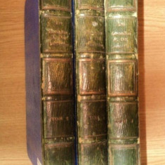 HISTOIRE DES GIRONDINS PAR M. A. DE LAMARTINE - TOME II,III,VIII PARIS 1847