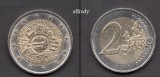 FRANTA 2012, 2 euro, 10 ani EURO