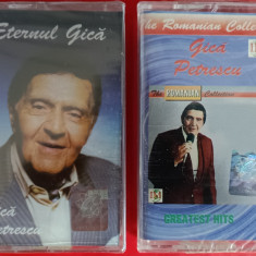 Gică Petrescu, două casete sigilate cu muzică