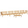 Set canapea gradina din paleti, 5 piese, lemn masiv de acacia