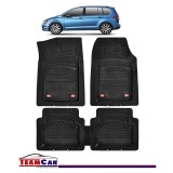 Covorașe Auto TeamCar&reg; Tip Tăviță Compatibile Volkswagen Touran II (2015+) - Monovolum, Cauciuc