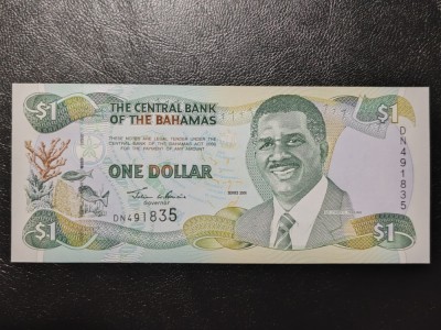 Bahamas 1 dolar foto