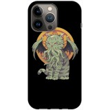 Husa compatibila cu Apple iPhone 12 Mini Cathulu, Silicon, TPU, Viceversa, Transparent, Carcasa