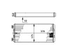 MAHLE AH 131 000P Schimbator caldura, incalzire habitaclu