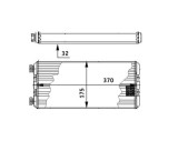 MAHLE AH 131 000P Schimbator caldura, incalzire habitaclu