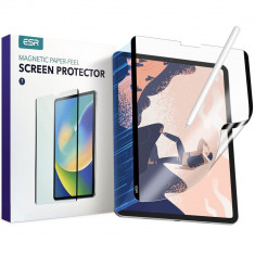 Folie de protectie ESR Paper Feel pentru Apple iPad Air 10.9 4/5/6/2020-2024/Pro 11 2/3/4/2020-2022 Mat Transparent