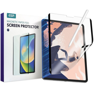 Folie de protectie ESR Paper Feel pentru Apple iPad Air 10.9 4/5/6/2020-2024/Pro 11 2/3/4/2020-2022 Mat Transparent foto