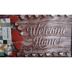 Covor textil intrare, 60x40 cm - Welcome Home