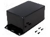 Carcasa ABS, 80mmx120mmx59mm, IP54, HAMMOND - 1591TFLBK