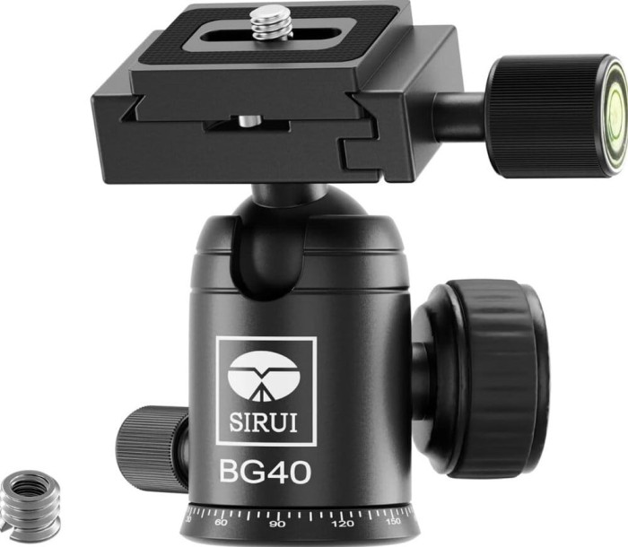 ​Cap Trepied cu Bila 360 Sirui Ballhead BG40