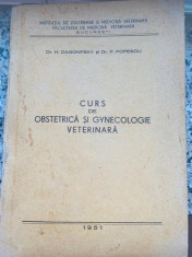 CURS DE OBSTETRICA SI GYNECOLOGIE VETERINARA 1951 foto