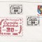bnk fil Plic ocazional Expofil cercul filatelic M Eminescu Botosani 1981