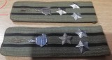 C1 10 - Grade militare - comunism - camasa bluza - colonel topograie militara