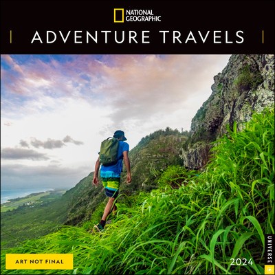 National Geographic: Adventure Travels 2024 Wall Calendar foto