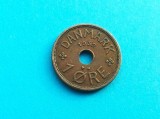 1 Ore 1939-Danemarca-XF-AUNC-in realitate arata bine!!, Europa