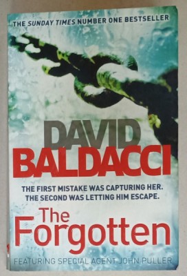 THE FORGOTTEN by DAVID BALDACCI , 2013 foto