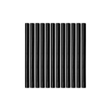 Set 12 buc batoane plastic, 7,2x100mm, negru Yato YT-82441