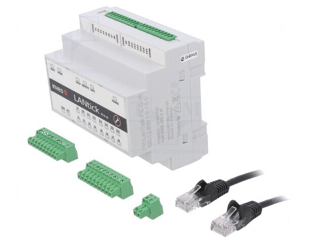 Intrare digitală 1 port 10-24VDC pentru şină DIN
